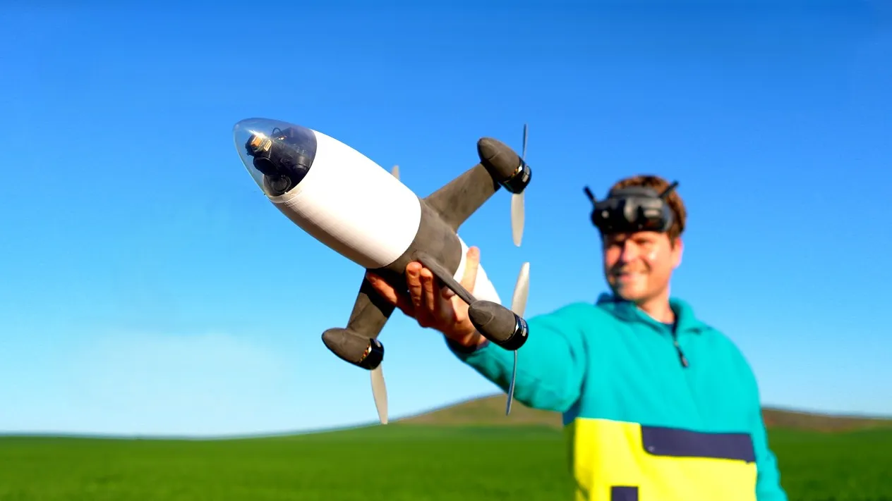 Il drone più veloce del mondo ha raggiunto i 585 km/h