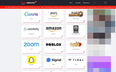 Amazon Aws in down manda in tilt il web nel mondo, malfunzionamenti da Canva a Perplexity