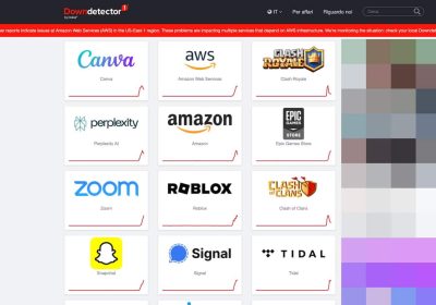 Amazon Aws in down manda in tilt il web nel mondo, malfunzionamenti da Canva a Perplexity