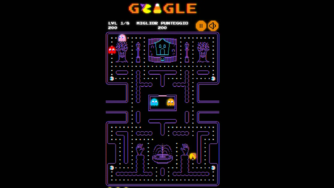 Doodle Pac-man giocabile, ecco come Google celebra Halloween