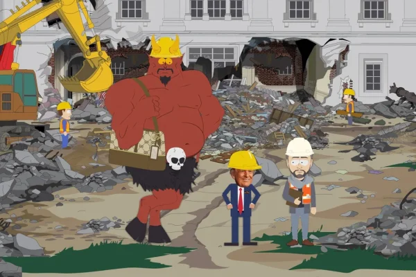 South Park uscirà con uno speciale di Halloween su Trump che demolisce la Casa Bianca (con Satana in versione umarell)