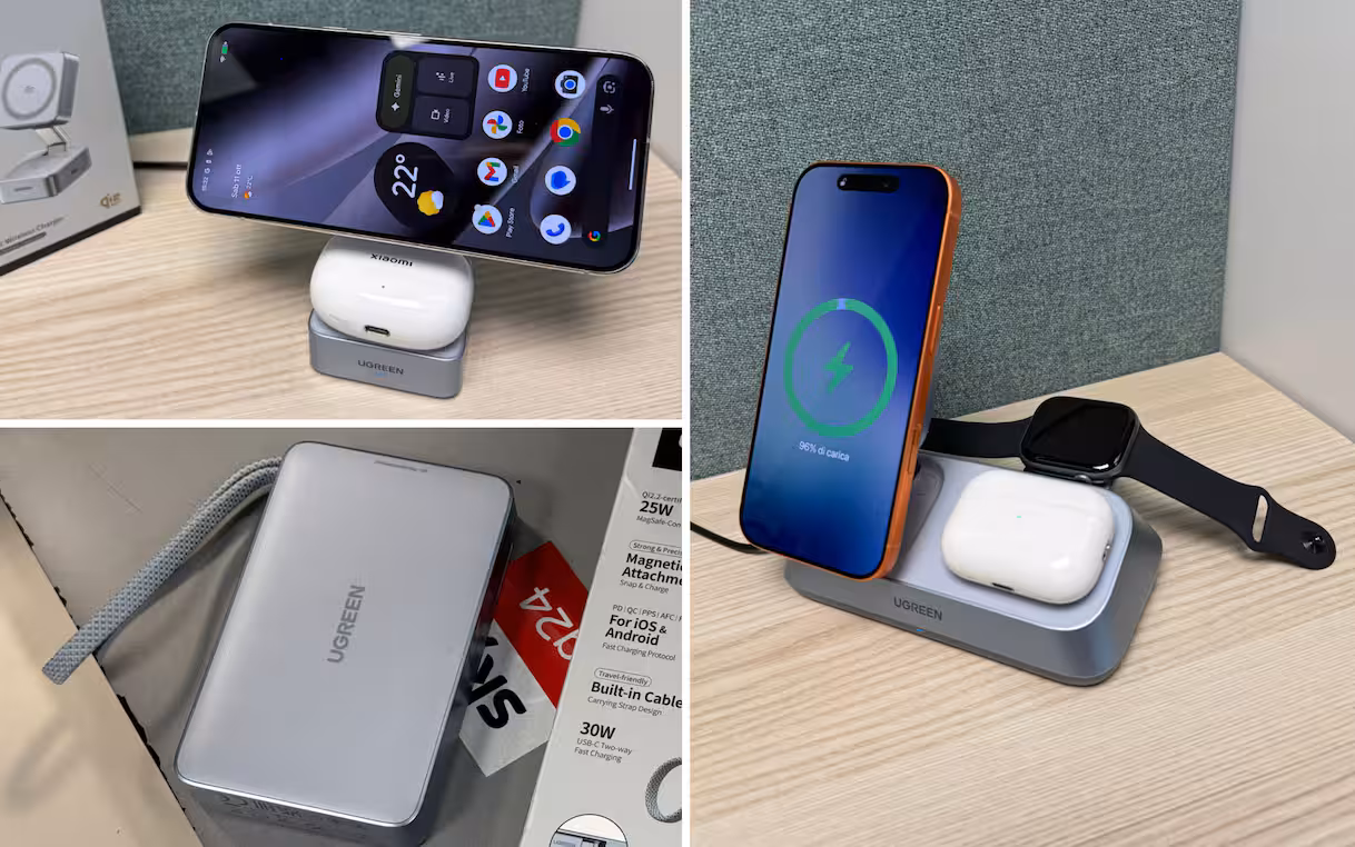 Nuovi caricatori MagFlow di UGREEN, la prova di Sky TG24