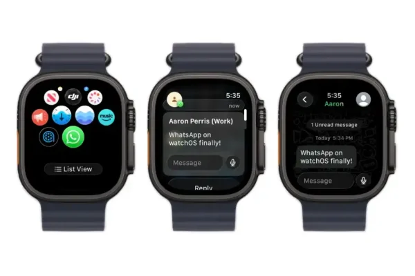 WhatsApp per Apple Watch, arriva l’app in versione beta