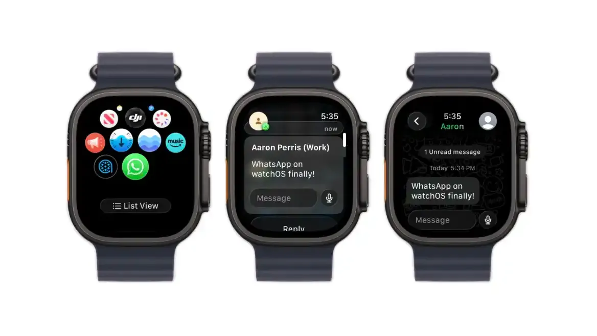 WhatsApp per Apple Watch, arriva l’app in versione beta