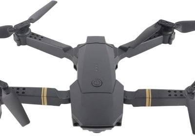 WIFI Drone, E58 4K Foldable RC Quadcopter Aerial Camera, 3.7V 600MAH Lithium-Ion Battery, RC Quadcopter Dual Camera with All-Round LED Light