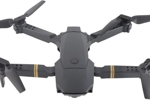 WIFI Drone, E58 4K Foldable RC Quadcopter Aerial Camera, 3.7V 600MAH Lithium-Ion Battery, RC Quadcopter Dual Camera with All-Round LED Light