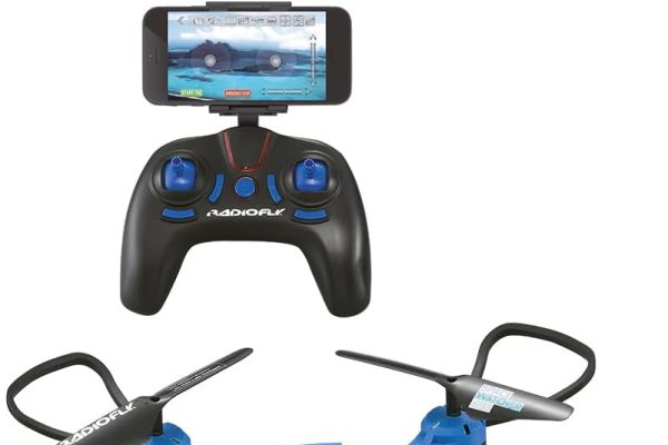 ODS – RADIOFLY, Space Watcher // 33, Drone for Children with Gyro, 8 Functions, 3 Speeds, 360° Rotation, with App and Smartphone Support, +8 Years