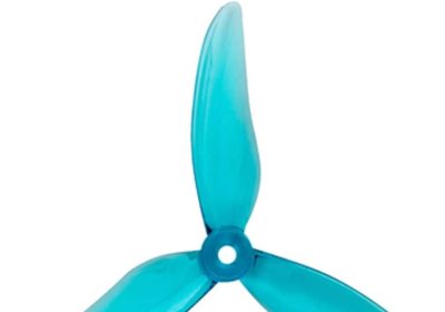 Gemfan Hurricane 51499 5 Inch 3-Blade CW CCW Propeller Tri-Blade Props for 2306 2207 Motor RC Drone FPV Racing Multicopter (10 Pairs Blue)