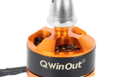 Qwinout 1806 2400KV CW CCW Brushless Motor for DIY 2-3S FPV Racing Drone 250 Mini Drone Multi-Rotor CC3D 260 330 RC Quadcopter (1 pcs CCW)