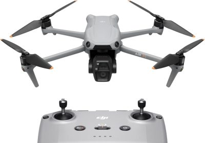 DJI Air 3S (RC-N3) 4K Camera Drone, Two Camera Drone with 1″ Wide Angle CMOS Camera, 4K/60fps HDR Video and 14 Stop Dynamic Range, 45 Minutes Flight Time, 20km Transmission Distance
