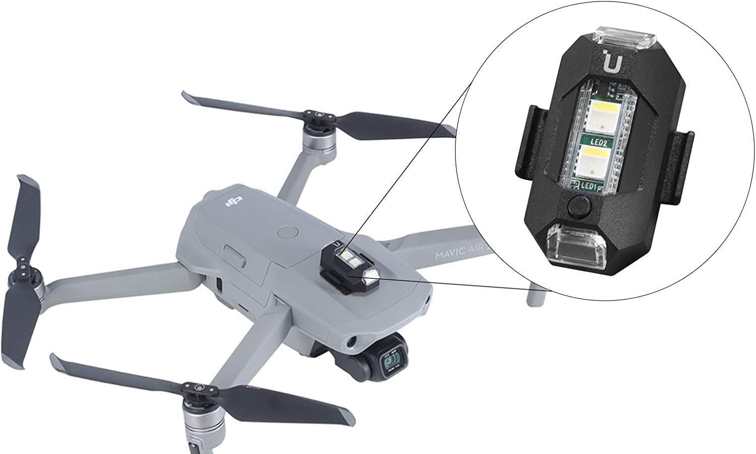 Ulanzi Light Anti-Collision 3 Colors RGW LED Drone (DR-02)