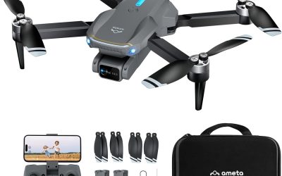 Ameta Drone with 4K Camera for Children and Adults, S20 Lite Mini Foldable Drone with Brushless Motor/36min Flight/Altitude Holding/Circular Flight, Gift for Men Boy, Less Than 249g