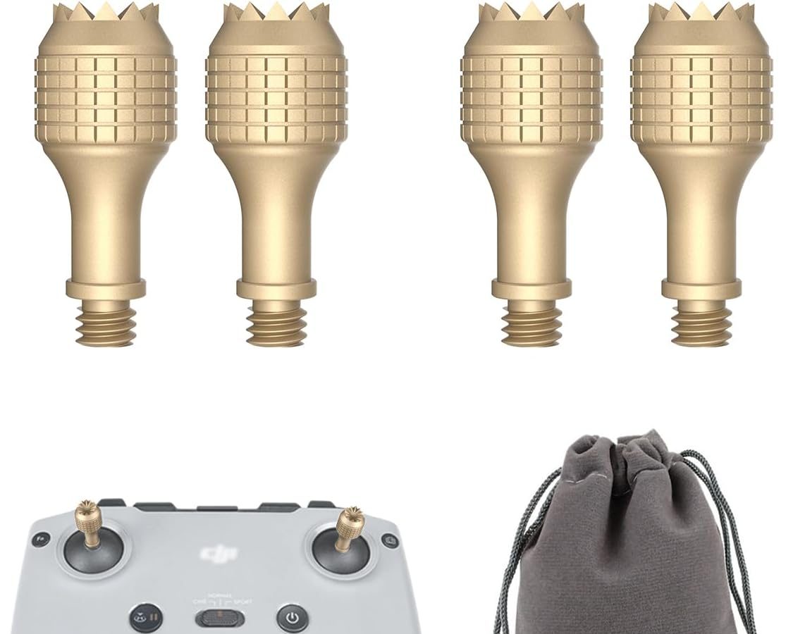 LKTOP 2 Pairs Controller Joysticks for DJI RC-N1/N2/N3 Remote Controller Replacement Parts for DJI Mini 3/Mini 3 Pro/Mini 2/Mini 2 SE/Mini 4K/Air 2/Air 2S/Air 3S/Mavic 3/Mavic 3 Pro/Neo Drone