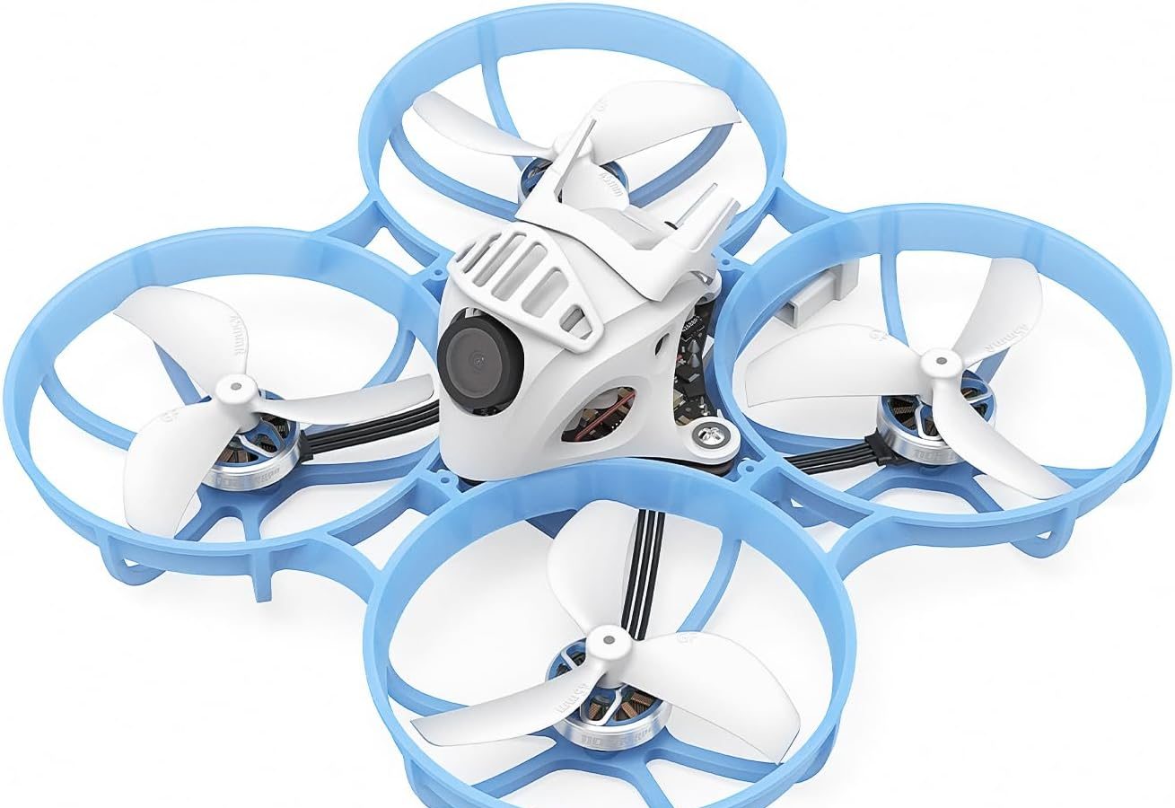 BETAFPV Meteor75 Pro 1S Brushless Drone with Matrix 1S 5IN1 FC, 1102 22000KV Motor, 45mm 3-Blade Prop for FPV Freestyle Racing Indoor Outdoor, Fly Time Up to 6.5Min with BT2.0 550mAh 1S Lipo – ELRS