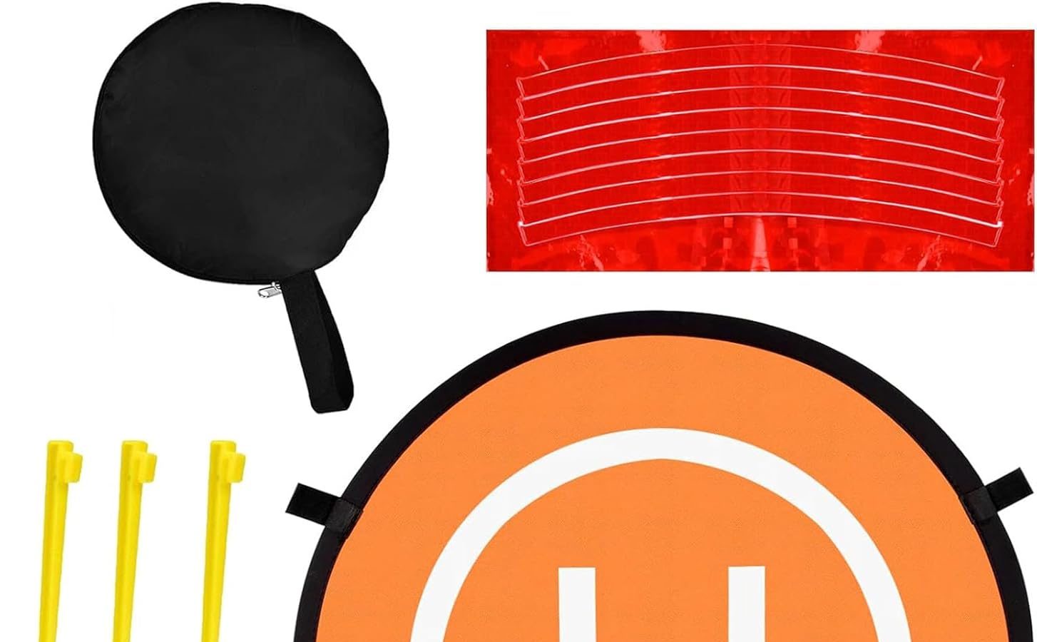 Portable Landing Mat, Foldable Landing Platform, Drone Landing Pad, Universal Waterproof Helipad, Double-Sided Landing Pad, for Mavic Phantom 3 4 Spark Mavic Pro Kiuiom