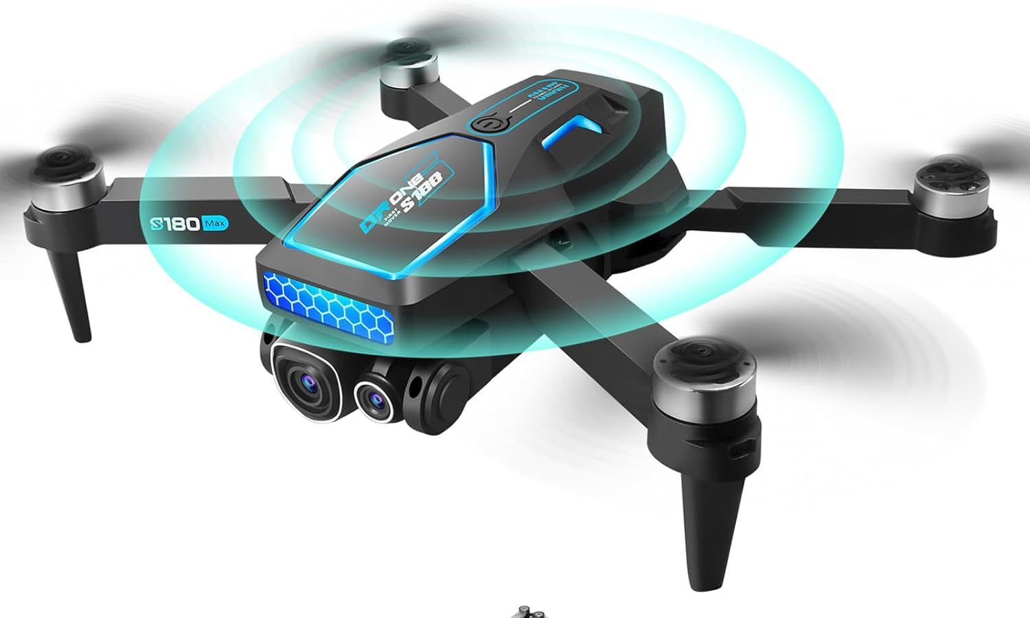 OBEST Drone with 4K Camera, Professional Drone with Adjustable Electric Camera, Smart Following, RC Drones Wifi FPV Transmission Quadcopter for Beginners