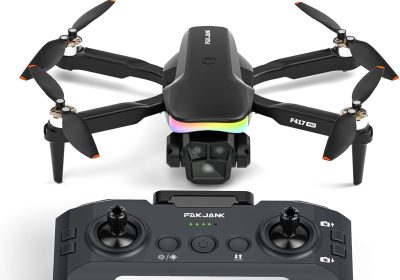 Drone with 1080P Camera Screen with Remote Control, RGB LED Light Drone FPV Quadcopter for Adults Beginners, Headless Mode, Altitude Maintain, Optical Flow Positioning