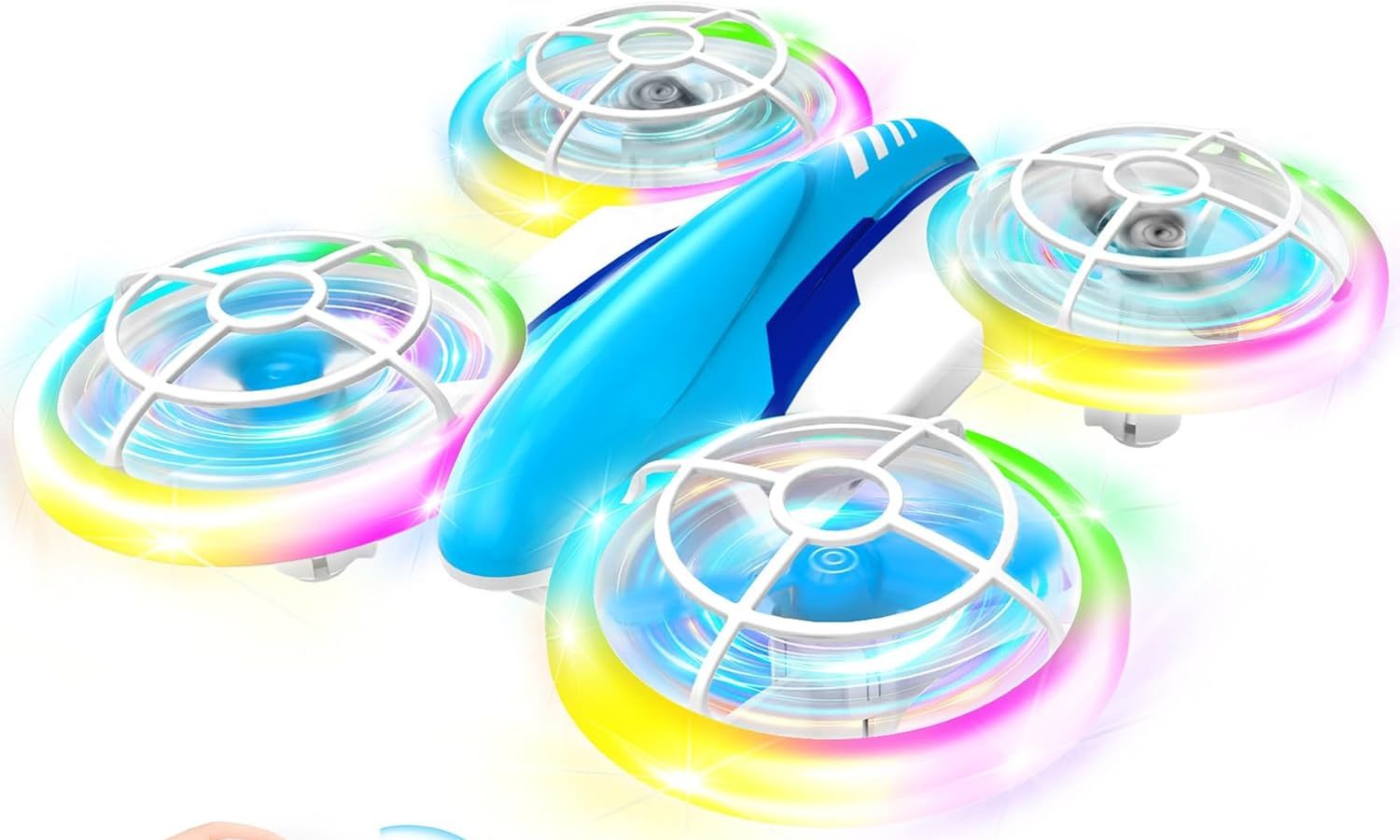 YIKANWEN Kids Drone, Mini Drone with Remote Control for 6 7 8 9 10+ Years, Kids, RC Plane Toy with LED Lights and Batteries, Suitable for Indoor and Outdoor Use