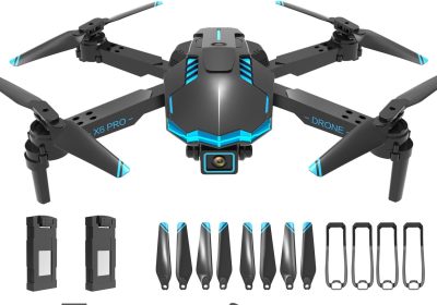 Drone with Camera 1080P Foldable RC Drone Quadcopter Remote Controlled Drones for Beginners and Children/Adults, Toys Gift for Boy and Man