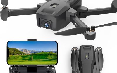 Karuisrc Drono GPS with 4 K Professional Adult Beginners, Quadcopter Drone Follow Me with Automatic Return, Circle Fly Positioning of Optical Flow, Automatic Hover Modulaire Accu