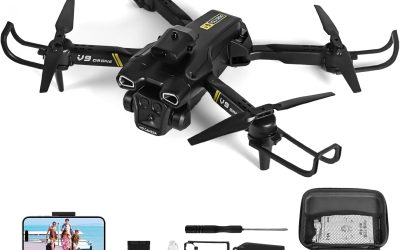 Drone with 720P HD Camera, FPV Remote Controlled Drones Mini Drone WiFi Direct Video for Beginners and Children, Altitude Maintain, Headless Mode
