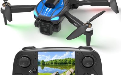 F179 Drone with 1080P Camera, Brushless Motors, Obstacle Avoidance & WIFI, Waypoint Flight, Trajectory, 3D Flip, Optical Flow Positioning, 90° Lens, Portable for Adults/Children/Beginners
