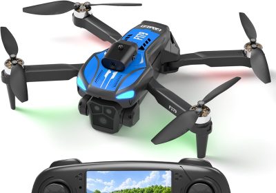 F179 Drone with 1080P Camera, Brushless Motors, Obstacle Avoidance & WIFI, Waypoint Flight, Trajectory, 3D Flip, Optical Flow Positioning, 90° Lens, Portable for Adults/Children/Beginners