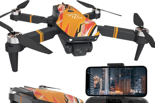 Drone with 1080P Camera, Brushless Motor Obstacle Avoidance 270° Optical Flow Positioning, Mini Drones for Beginners Foldable Quadcopter for Adults, TT19