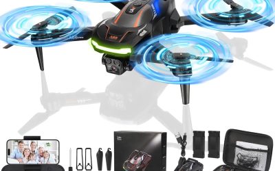 Diealles Shine Drone with 6K HD Camera for Children and Beginners – Mini Foldable with 3D Flip Design, Intelligent Shooting and Long Flight Time