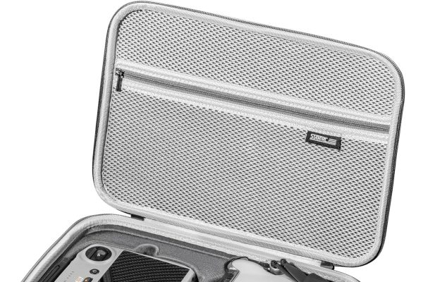 STARTRC Portable Travel Bag for DJI Mini 4 Pro Accessories, Fly More Combo (for RC 2 Controller) Drone Shoulder Bag, Grey, Suitcase Set, Grey, Suitcase Sets