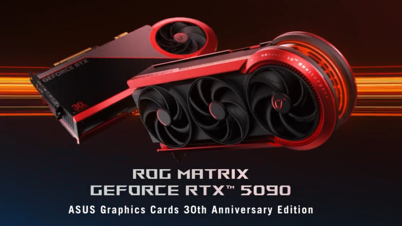 ASUS ROG Matrix RTX 5090 costa 4000 dollari: solo 1.000 unità per una scheda elitaria