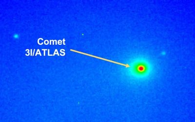 Anche l'ISRO ha rilasciato alcune informazioni sulla cometa interstellare 3I/ATLAS