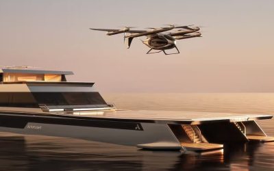 Autoflight mostra il primo vertiporto galleggiante per eVTOL: CATL accelera la corsa ai taxi volanti sull'acqua