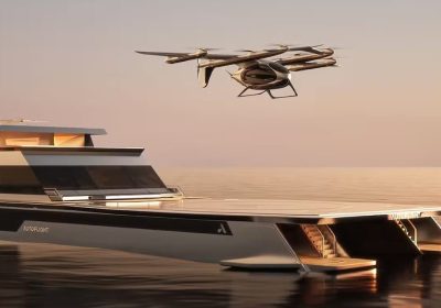 Autoflight mostra il primo vertiporto galleggiante per eVTOL: CATL accelera la corsa ai taxi volanti sull'acqua