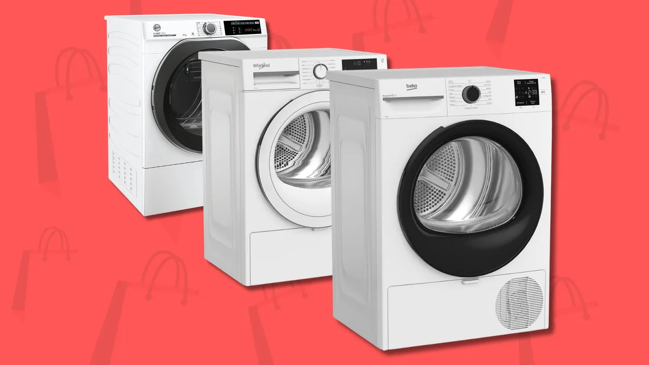 Le 10 asciugatrici per l'inverno da puntare durante il Black Friday