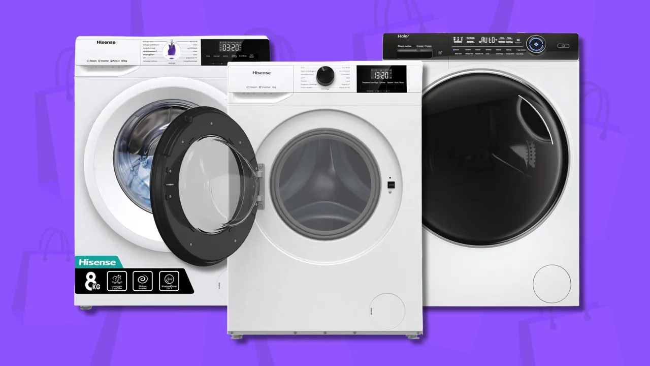 Black Friday 2025, le migliori lavatrici in sconto