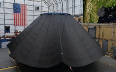 Blue Origin annuncia un aerofreno ripiegabile realizzato con un tessuto stampato in 3D