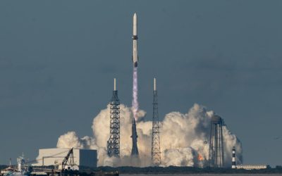 Blue Origin centra l'obiettivo: New Glenn atterra e porta ESCAPADE verso Marte