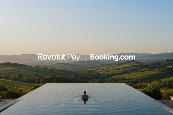 Booking.com integra Revolut Pay: nasce il viaggio digitale senza confini