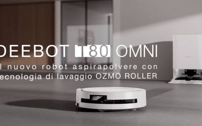 ECOVACS risponde a Eureka e dimezza il prezzo di T80 OMNI: 18.000 Pa, lavaggio con acqua calda a 75 °C, spazzola per angoli, 499€