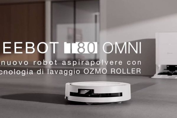 ECOVACS risponde a Eureka e dimezza il prezzo di T80 OMNI: 18.000 Pa, lavaggio con acqua calda a 75 °C, spazzola per angoli, 499€