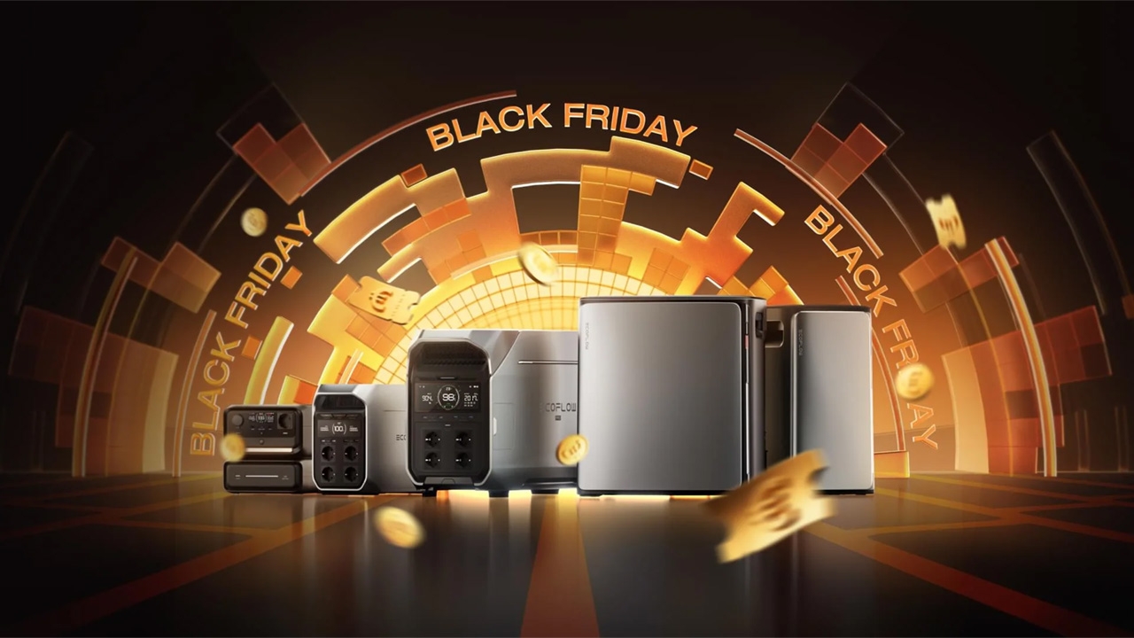 EcoFlow, il Black Friday porta grande risparmio su power station e sistemi di accumulo