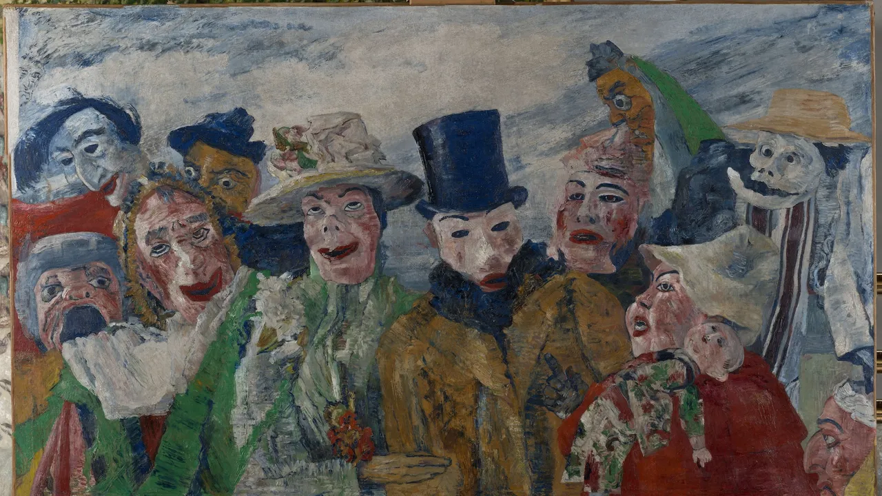 ll verde, colore bello ma fragile della storia dell’arte. Lo studio su L’Intrigo di James Ensor conservato ad Anversa