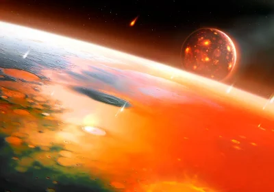 Theia, da dove veniva il pianeta che diede origine alla Luna? Una nuova ipotesi riscrive la storia