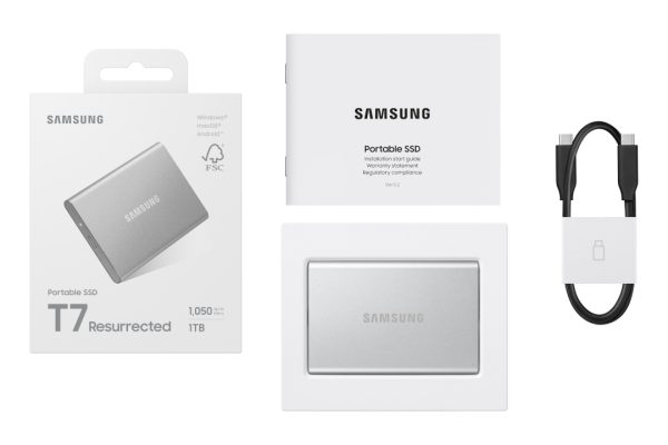 Il nuovo SSD Samsung è fatto con gli scarti dei Galaxy: ecco T7 Resurrected
