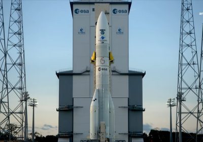 Il razzo spaziale europeo Arianespace Ariane 6 ha lanciato il satellite Copernicus Sentinel-1D