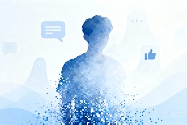 Il silenzio digitale che fa male: come il ghosting trasforma le relazioni online e mina la fiducia