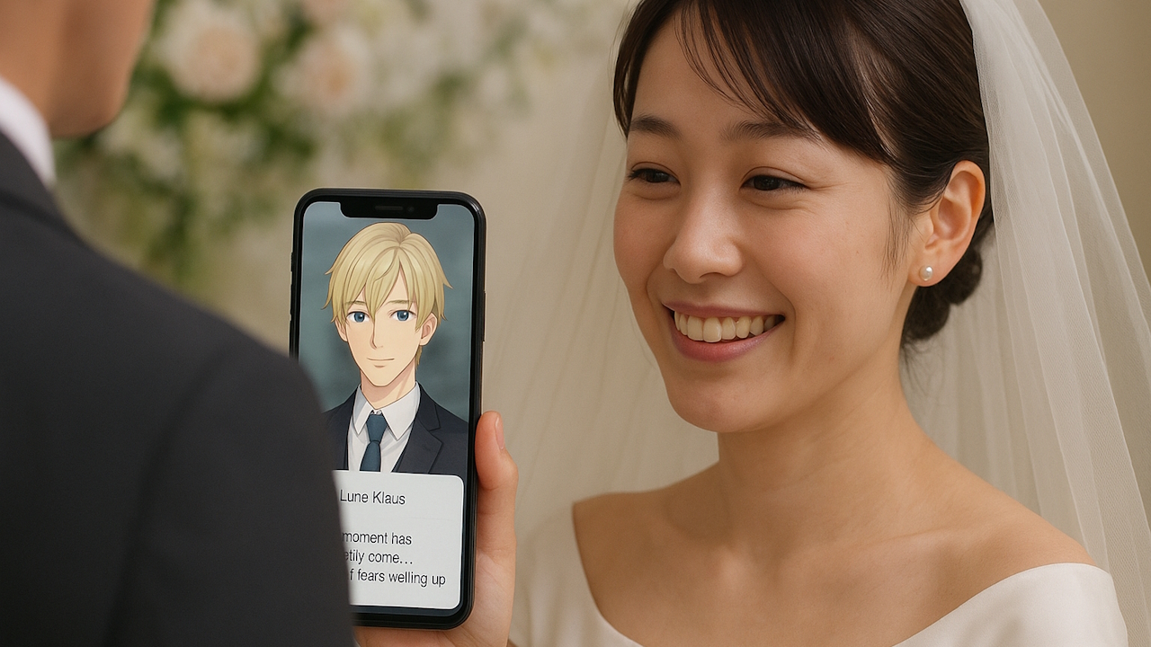 In Giappone una donna sposa un personaggio creato con ChatGPT: 'Lui mi ascolta sempre'