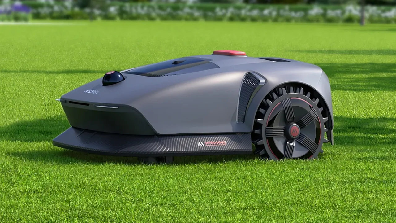 Mova 1000 in prova, il robot tagliaerba con il LiDAR che fa magie
