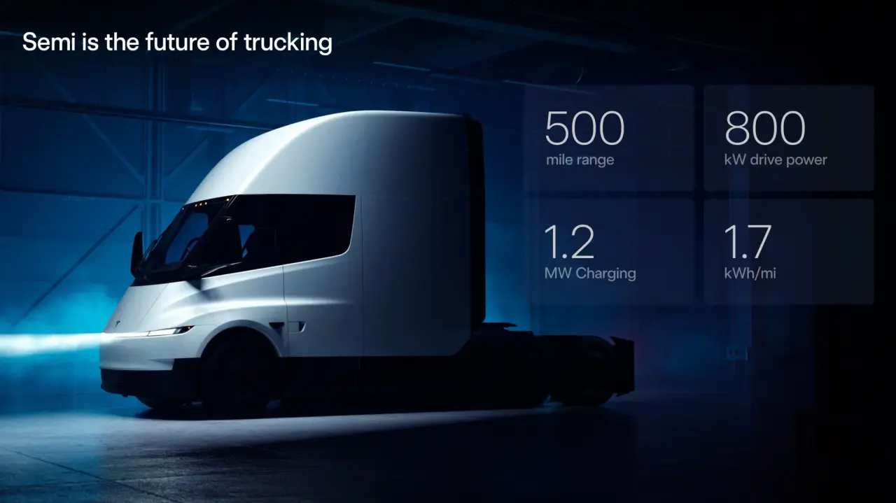 Nuovo Tesla Semi: telaio rivisto, fari ridisegnati e produzione rinviata al 2026